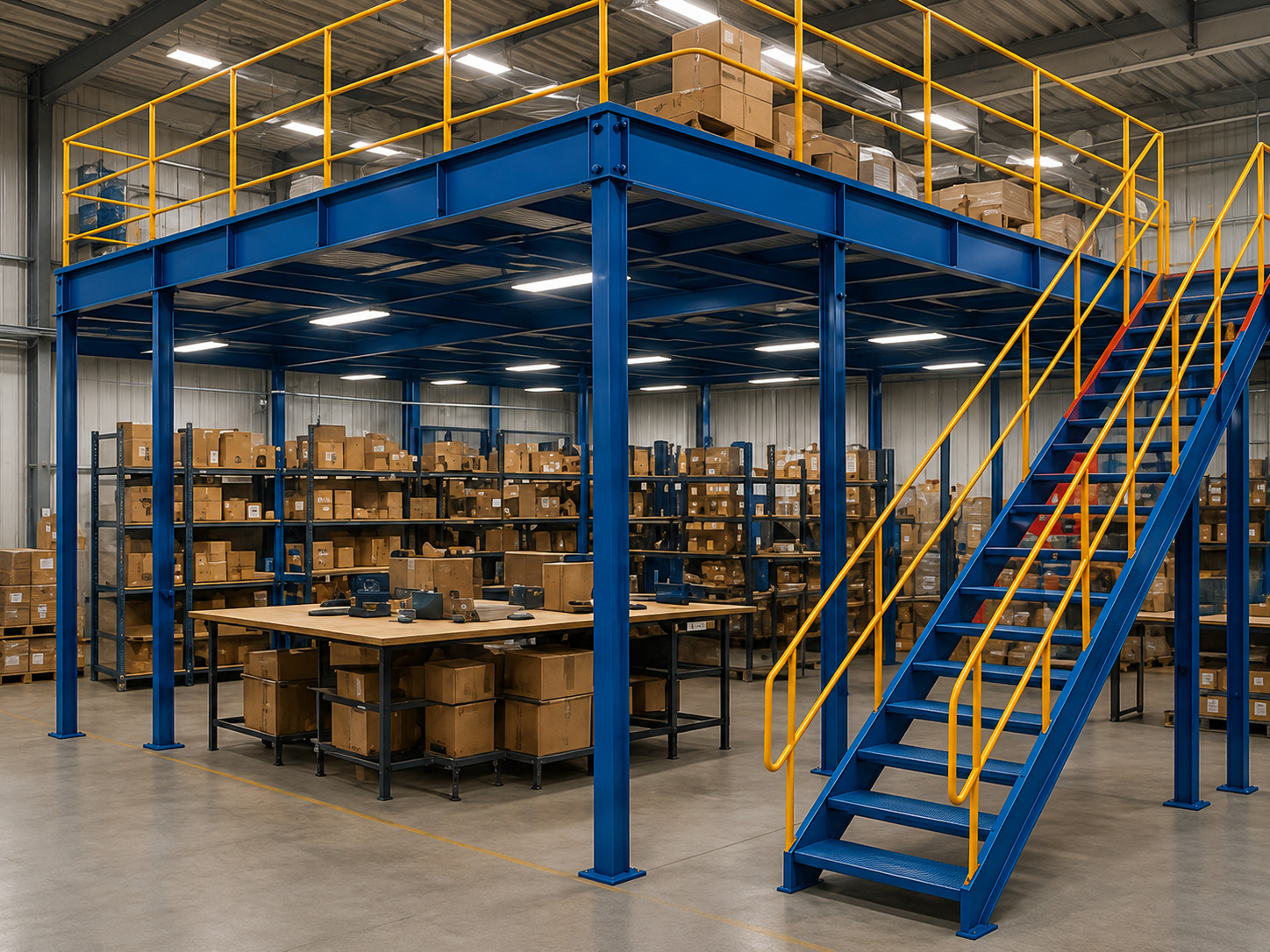 Warehouse Mezzanine Floor